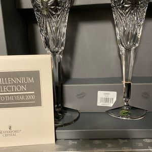 Waterford Millennium Toasting Flute HEALTH